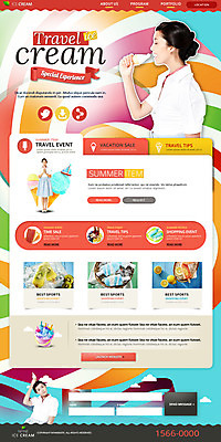 PSD 서양인 외국인 템플릿 계절 여자 여행 웹템플릿 사이트템플릿 아이스크림 성인 세명 여름 홈페이지 웹 랜딩페이지 여자만 성인여자만 성인만 이미지템플릿 인터넷 디저트 사람 인종 파일형식