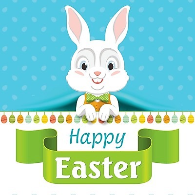 EPS 해외이미지 리본 나비 백그라운드 컨셉 일러스트 휴가 부활절 초록색 파란색 계란 봄 흰색 토끼 그리기 만화 해외202004 해외일러스트 계절 기념일 컬러 곤충 포유류 모션 반려동물 알 파일형식 벡터 이미지허브