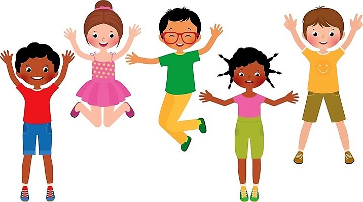 EPS 해외이미지 백인 학생 남자 행복 백그라운드 일러스트 함께함 미소 웃음 소년 친구 글로벌 점프 우정 흰색 다문화 해외202004 해외일러스트 서양인 감정 어린이 컬러 컨셉 관계 모션 표정 사람 사회이슈 파일형식 벡터 이미지허브