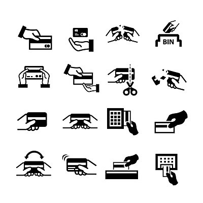 EPS 해외이미지 손 일러스트 비즈니스 가로 금융 세일 잡기 신용카드 가난 심볼 결제 문제 빚 ATM 해외202004 해외일러스트 컨셉 모션 신체부위 경제 파일형식 벡터 이미지허브