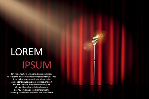 EPS 해외이미지 디자인 음악 백그라운드 일러스트 추상 미술 서기 내부 장식 빨간색 빛 파티 검은색 축제 콘서트 공연 장비 무대 수확 춤 직물 커튼 점 영화관 극장 마이크 라디오 복고 쇼 오디오 장면 드라마 스포트라이트 목소리 빛망울 객석 오페라 벨벳 효과 해외202004 해외일러스트 컬러 음향기기 무늬 농업 모션 문화예술 이벤트 전자제품 실크 파일형식 벡터 이미지허브