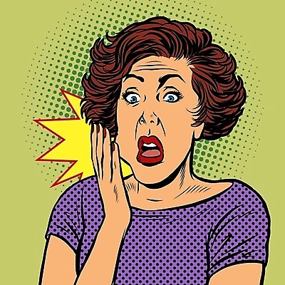 EPS 해외이미지 여자 일러스트 한명 손짓 상반신 성인 놀람 복고 팝아트 충격 카툰스타일 성인여자한명만 해외202004 하프톤 해외일러스트 1 감정 컬러 모션 표정 사람 그림 여자한명만 성인여자만 파일형식 벡터 이미지허브