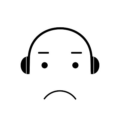 EPS 해외이미지 얼굴 음악 일러스트 휴가 미소 사람 취미 머리 유행 검은색 헤드폰 소리 슬픔 흰색 심볼 사인 오디오 청각 이모티콘 플레이어 해외202004 해외일러스트 감정 컬러 음향기기 문화예술 표정 신체부위 전자제품 파일형식 벡터 이미지허브