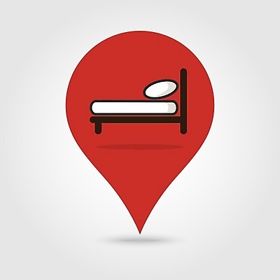 EPS 해외이미지 디자인 여행 지도 일러스트 베개 표시 호텔 휴식 거리 아파트 주택 병원 골짜기 침실 방 침대 잠 야간 방향 심볼 서비스 흔적 사인 위치 네비게이션 여관 GPS 고립 인터페이스 충고 호스텔 해외202004 해외일러스트 자연요소 가구 컨셉 의학 침구 자연 숙소 건물 파일형식 벡터 이미지허브