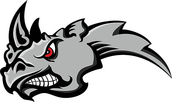 EPS 해외이미지 동물 야생동물 일러스트 자연 뿔 분노 치아 만화 코뿔소 공격적 마스코트 해외202004 해외일러스트 감정 컨셉 포유류 소화기관 생태계 파일형식 벡터 이미지허브