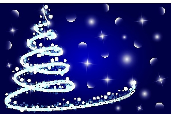 EPS 해외이미지 디자인 별 백그라운드 크리스마스 겨울 일러스트 사람없음 파란색 반짝임 크리스마스트리 축하 해외202004 해외일러스트 자연요소 계절 기념일 컬러 컨셉 모션 파일형식 벡터 이미지허브