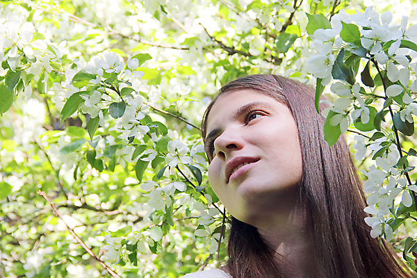 포토 JPG 해외이미지 나무 백인 공원 여자 꽃 행복 자연 갈색머리 한명 사람 야외 유행 봄 벚꽃 흰색 개화 내추럴 해외202004 해외포토 서양인 식물 1 헤어스타일 계절 공공시설 감정 컬러 생태계 파일형식 이미지허브