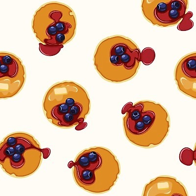 EPS 해외이미지 디자인 음식 백그라운드 패턴 일러스트 벽지 아침 추상 디저트 견본 식당 식사 달콤 아침식사 잼 먹기 메뉴 그림 질감 블루베리 버터 팬케이크 해외202004 해외일러스트 주간 무늬 과일 모션 케이크 상점 소스_음식 맛 파일형식 벡터 이미지허브