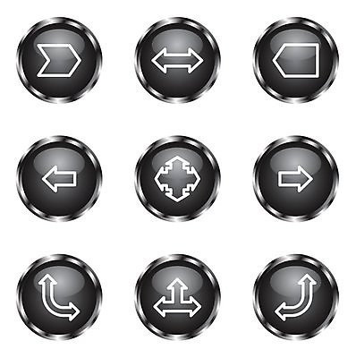 EPS 해외이미지 템플릿 디자인 인터넷 일러스트 비즈니스 공 모션 화살 세트 바구니 검은색 웹 공백 원형 그물 네트워크 땅 수집 심볼 오브젝트 사인 메뉴 페이지 커서 광택 화살촉 네비게이션 인터넷주소 고립 인터페이스 제어 해외202004 해외일러스트 도형 컬러 파일형식 벡터 이미지허브