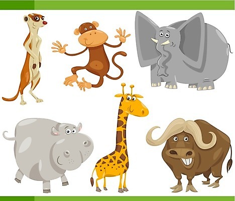 EPS 해외이미지 클립아트 동물 캐릭터 디자인 행복 야생동물 일러스트 포유류 아프리카 자연 동화 코끼리 동물원 종류 미소 그래픽 세트 원숭이 유머 만화 수집 기린 사파리 그림 꼬리 공상 하마 마스코트 미어캣 해외202004 해외일러스트 일러캐릭터 감정 나라 표정 생태계 파일형식 벡터 이미지허브