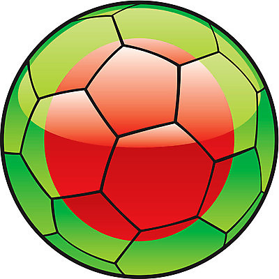 EPS 해외이미지 클립아트 스포츠 일러스트 공 축구 깃발 심볼 오브젝트 고립 방글라데시 해외202004 해외일러스트 구기 남아시아 파일형식 벡터 이미지허브