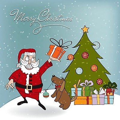 EPS 해외이미지 한마리 디자인 노년 남자 백그라운드 크리스마스 겨울 일러스트 크리스마스선물 한명 미소 들기 선물상자 크리스마스트리 산타클로스 기쁨 축하 눈송이 개 물기 심볼 코믹 노인남자한명만 해외202004 해외일러스트 1 계절 기념일 감정 컨셉 포유류 모션 눈_날씨 표정 선물 사람 성인 상자 남자한명만 노인남자만 파일형식 벡터 이미지허브