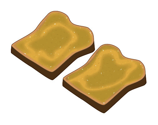 EPS 해외이미지 음식 빵 조각 일러스트 샌드위치 건강 미술 그래픽 갈색 식사 아침식사 낟알 밀 그림 슬라이스 토스트 버터 고립 통밀 해외202004 해외일러스트 컬러 문화예술 곡류 파일형식 벡터 이미지허브