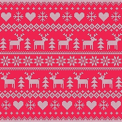 EPS 해외이미지 디자인 겨울 패턴 일러스트 눈꽃 사람없음 크리스마스트리 루돌프 하트 뜨개질 진분홍색 픽셀 해외202004 해외일러스트 모양 계절 분홍색 크리스마스 무늬 사슴 눈_날씨 취미 파일형식 벡터 이미지허브