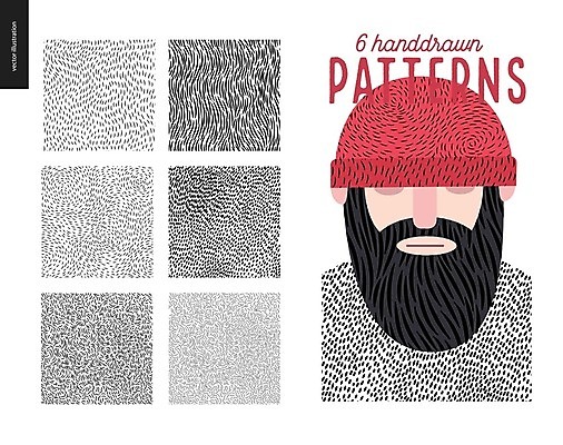 EPS 해외이미지 동물 배너 백그라운드 패턴 일러스트 수염 털 흑백 사람없음 수확 스웨터 피부 니트 직진 폴리곤 해외202004 해외일러스트 상의 무늬 농업 촬영기법 신체부위 파일형식 벡터 이미지허브