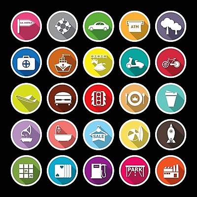 EPS 해외이미지 도로 여행 지도 일러스트 교통시설 호텔 거리 픽토그램 식당 카페 기차 플랫 도심 도서관 공항 쇼핑몰 심볼 사인 박물관 지역 포트 루트 해외202004 해외일러스트 교육 길 육상교통 교통 숙소 대중교통 상점 도시 시설 파일형식 벡터 이미지허브