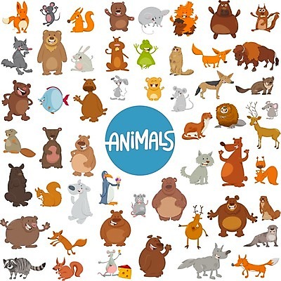 EPS 해외이미지 클립아트 동물 캐릭터 행복 야생동물 일러스트 곰 자연 동화 사슴 동물원 종류 개구리 어류 미소 세트 유머 쥐 큼 만화 수집 그림 펭귄 다람쥐 여우 공상 늑대 마스코트 비버 해외202004 해외일러스트 일러캐릭터 감정 포유류 조류 표정 양서류 수중동물 설치류 크기 생태계 파일형식 벡터 이미지허브