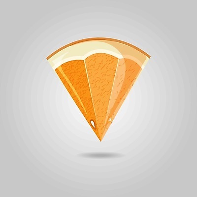 EPS 해외이미지 오렌지 일러스트 사람없음 주황색 해외202004 해외일러스트 컬러 과일 파일형식 벡터 이미지허브