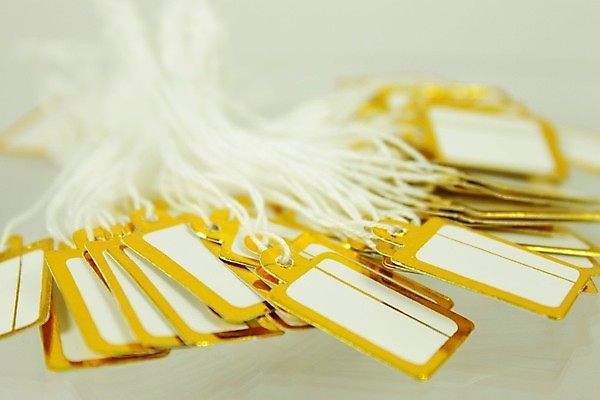 포토 JPG 해외이미지 종이 비즈니스 선물 사람없음 꼬리표 세일 공백 흰색 메시지 황금 가격 가격표 해외202004 해외포토 컬러 라벨 파일형식 이미지허브