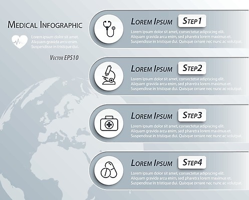 EPS 해외이미지 디자인 지구 선 과학 백그라운드 컨셉 지도 가방 일러스트 청진기 건강 현미경 그림자 그래픽 치료 파란색 세계 글로벌 알약 약 지구본 인포그래픽 회색 의사 정보 흰색 하트 원형 플랫 약국 심볼 사인 단계 순서 돌봄 엘리먼트 여의주 스타일 해외202004 해외일러스트 모양 도형 잡화 컬러 의학 의료기기 모션 실험기구 의료진 파일형식 벡터 이미지허브