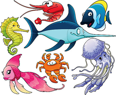 EPS 해외이미지 동물 캐릭터 어린이 바다 일러스트 가족 조개 새우 갑각류 어류 미소 세트 게 표현 그룹 가재 만화 해산물 오브젝트 코믹 해파리 고립 동물상 마스코트 해외202004 해외일러스트 일러캐릭터 관계 어패류 표정 사람 조형물 수중동물 자포동물 파일형식 벡터 이미지허브