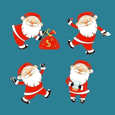 EPS 해외이미지 노년 남자 크리스마스 겨울 일러스트 아이스크림 막대사탕 크리스마스선물 들기 여러명 세트 산타클로스 기쁨 보따리 스노글로브 지팡이사탕 노인남자만 해외202004 해외일러스트 계절 기념일 감정 다수 모션 디저트 사탕 선물 사람 성인 장식 남자만 노인만 파일형식 벡터 이미지허브