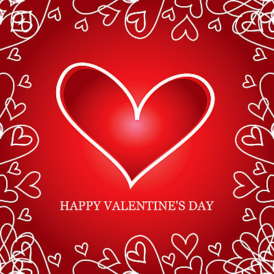 EPS 해외이미지 백그라운드 일러스트 사랑 사람없음 빨간색 컬러풀 디지털 하트 오브젝트 해외202004 해외일러스트 모양 감정 컬러 파일형식 벡터 이미지허브