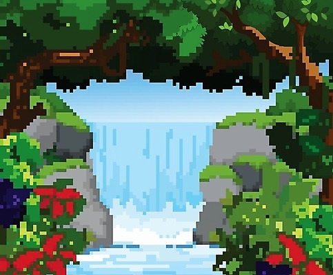 EPS 해외이미지 식물 공원 야생동물 백그라운드 일러스트 자연 아침 휴식 풍경 야외 초록색 물 여름 파란색 세트 힘 침묵 폭포 바위 흰색 개울 떨어짐 숲 작음 만화 홍수 대나무 언덕 오브젝트 속도 그림 장면 내추럴 고립 해외202004 해외일러스트 주간 자연요소 나무 동물 계절 공공시설 컬러 컨셉 강 소리 돌_바위 크기 자연재해 생태계 파일형식 벡터 이미지허브