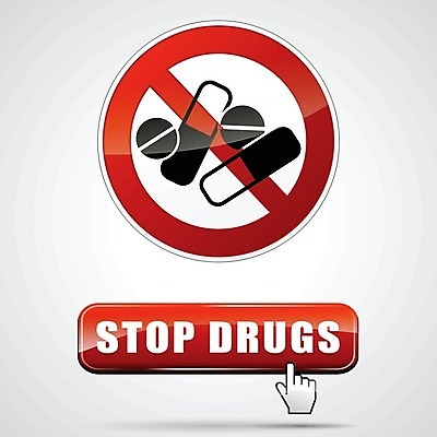 EPS 해외이미지 일러스트 말하기 경고 빨간색 알약 약 금지 흰색 위험 도로표지판 마약 불법 헤로인 해외202004 해외일러스트 도로 컬러 컨셉 의학 모션 표지판 범죄 파일형식 벡터 이미지허브