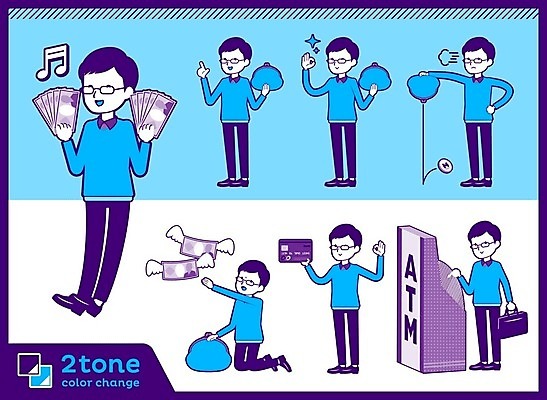 EPS 해외이미지 전신 남자 안경 돈 일러스트 들기 여러명 성인 금융 경제 파란색 쇼핑 세트 동전 저축 신용카드 아빠 재산 OK 즐거움 동전지갑 ATM 성인남자만 해외202004 해외일러스트 잡화 감정 컬러 다수 가족 모션 사람 손짓 지갑 남자만 성인만 파일형식 벡터 이미지허브