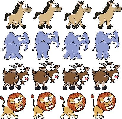 EPS 해외이미지 동물 캐릭터 행복 포즈 일러스트 염소 코끼리 프레임 미소 반려동물 달리기 산책 아기 사자 만화 코믹 애니메이션 고립 사바나 캐리커처 해외202004 해외일러스트 일러캐릭터 감정 포유류 모션 휴식 표정 사람 그림 파일형식 벡터 이미지허브