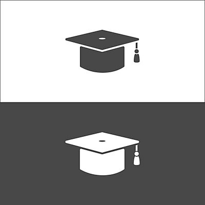 EPS 해외이미지 일러스트 학사모 졸업 사람없음 해외202004 해외일러스트 모자_잡화 교육 파일형식 벡터 이미지허브