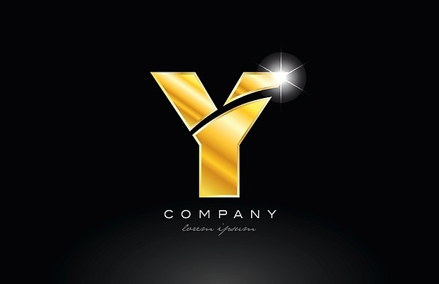 EPS 해외이미지 모양 템플릿 디자인 알파벳 백그라운드 일러스트 회사 비즈니스 금속 검은색 황금 편지 심볼 신분 Y 엘리먼트 활자 해외202004 해외일러스트 영어 컬러 재질 활자판 파일형식 벡터 이미지허브