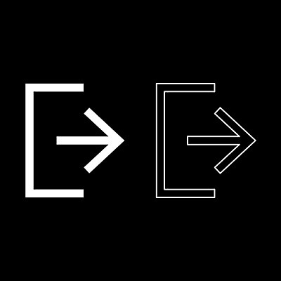 EPS 해외이미지 컨셉 지도 일러스트 모션 출입구 화살 경고 안전 세트 문 정보 흰색 긴급 보호 탈출 방향 왼쪽 심볼 사인 보안 윤곽 고립 방법 주목 헬프 선두 해외202004 해외일러스트 컬러 도움 파일형식 벡터 이미지허브