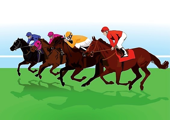 EPS 해외이미지 동물 여자 남자 스포츠 일러스트 난간 성공 힘 경쟁 우승 우아함 위험 속도 흥분 안장 굴레 해외202004 해외일러스트 감정 컨셉 사람 최고 파일형식 벡터 이미지허브