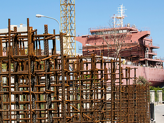 포토 JPG 해외이미지 주간 하늘 사람없음 야외 조선소 해외202004 해외포토 자연요소 산업 파일형식 이미지허브