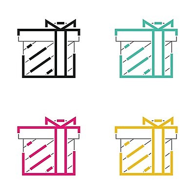 EPS 해외이미지 기념일 컨셉 크리스마스 일러스트 휴가 기념 선물 이벤트 그래픽 선물상자 세트 상자 픽토그램 흰색 축하 플랫 심볼 사인 팩 고립 엘리먼트 인터페이스 해외202004 해외일러스트 컬러 화장품 파일형식 벡터 이미지허브