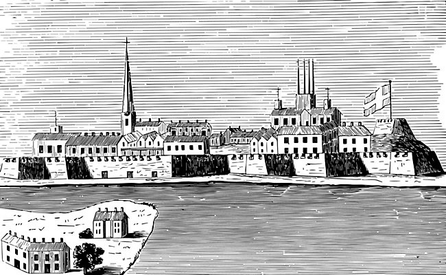 EPS 해외이미지 선 벽 캐나다 일러스트 미술 검은색 흰색 도시 그림 판화 몬트리올 해외202004 해외일러스트 컬러 북아메리카 문화예술 파일형식 벡터 이미지허브