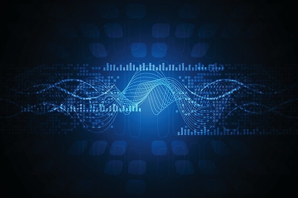 EPS 해외이미지 모양 템플릿 디자인 파도 과학 백그라운드 컨셉 일러스트 비즈니스 통신 모션 벽지 추상 미래 그래픽 파란색 컴퓨터 디지털 발표 연결 전자 시스템 혁명 출판 해외202004 해외일러스트 바다 컬러 무늬 전자제품 파일형식 벡터 이미지허브