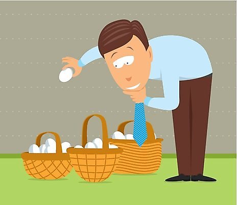 EPS 해외이미지 남자 컨셉 생각 일러스트 비즈니스 청소년 넥타이 아이디어 바구니 저축 잡기 비즈니스맨 선택 투자 해외202004 해외일러스트 잡화 모션 사람 금융 직장인 파일형식 벡터 이미지허브