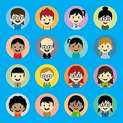EPS 해외이미지 백인 캐릭터 여자 남자 리본 얼굴 중년 셔츠 생각 일러스트 바지 아이디어 갈색머리 미소 사람 소년 성인 캐주얼 라벨 발표 만화 콧수염 성인남자만 해외202004 해외일러스트 일러캐릭터 서양인 헤어스타일 옷 어린이 컨셉 상의 하의 수염 프레임 표정 신체부위 남자만 성인만 파일형식 벡터 외국인 인종 이미지허브