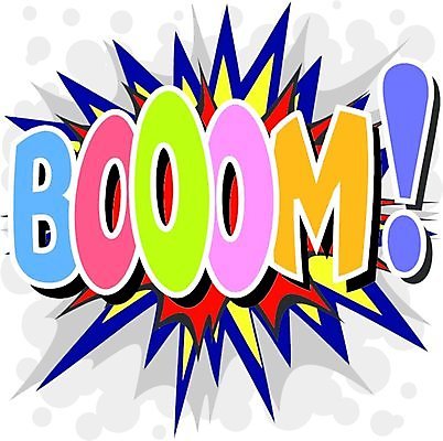 EPS 해외이미지 디자인 백그라운드 패턴 일러스트 추상 그래픽 만화 흥분 파열 감탄 만화책 해외202004 해외일러스트 감정 무늬 책 파일형식 벡터 이미지허브