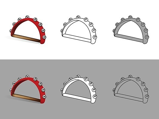 EPS 해외이미지 전통 디자인 음악 백그라운드 일러스트 타악기 소리 장비 종 흰색 기구 만화 심볼 그림 오케스트라 리듬 뮤지컬 해외202004 해외일러스트 악기 컬러 문화예술 악단 파일형식 벡터 이미지허브