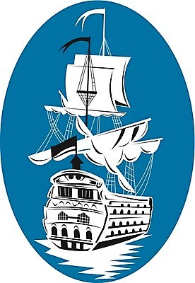 EPS 해외이미지 바다 일러스트 교통시설 항해 화물 보트 복고 함선 범선 승객 목판화 해외202004 해외일러스트 교통 배_교통 운송업 시설 파일형식 벡터 이미지허브