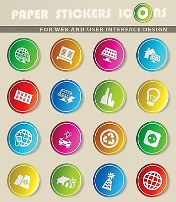 EPS 해외이미지 식물 지구 스티커 일러스트 전구 주택 기계 행성 그린에너지 콘센트 번개 심볼 철사 변압기 해외202004 해외일러스트 날씨 건물 우주 에너지 파일형식 벡터 이미지허브