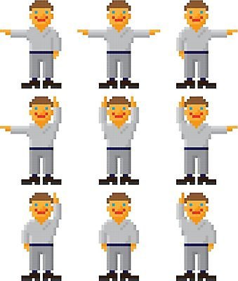 EPS 해외이미지 모양 캐릭터 행복 오렌지 일러스트 추상 관리 미소 사람 그래픽 컴퓨터 세트 숫자 노란색 블록 기쁨 회색 흰색 점 만화 사인 그림 복고 체크무늬 정사각형 심플 모자이크 원시시대 대칭 픽셀 스타일 해외202004 해외일러스트 일러캐릭터 도형 문자 감정 컬러 무늬 과일 표정 전자제품 역사 파일형식 벡터 이미지허브