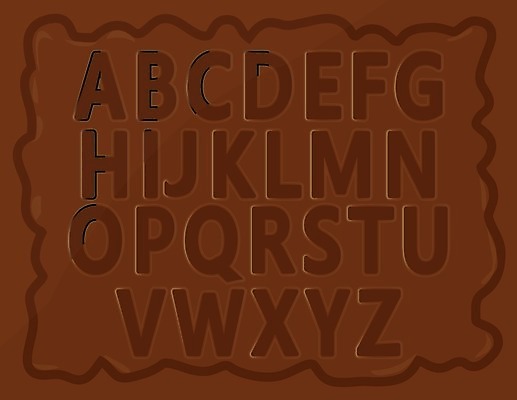EPS 해외이미지 알파벳 영어 교육 어린이 일러스트 타이포그라피 초콜릿 U P N E G X B A S O C F W K L M D Z H Y I R T 해외202004 해외일러스트 문자 디저트 사람 파일형식 벡터 음식 이미지허브