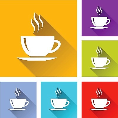 EPS 해외이미지 디자인 커피 일러스트 사람없음 카페 플랫 커피잔 해외202004 해외일러스트 음료 잔 상점 파일형식 벡터 이미지허브