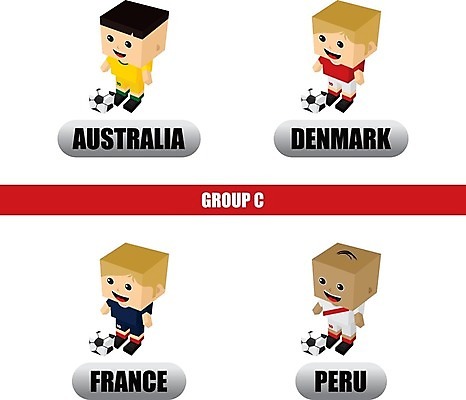 EPS 해외이미지 캐릭터 밭 일러스트 공 덴마크 초록색 세계 축구 블록 프랑스 게임 호주 6월 만화 정사각형 러시아 골키퍼 점수 2018년 전국 토너먼트 페루 플레이어 해외202004 해외일러스트 일러캐릭터 도형 유럽 컬러 농업 놀이 운동선수 북유럽 구기 날짜 남아메리카 오세아니아 연도 파일형식 벡터 이미지허브