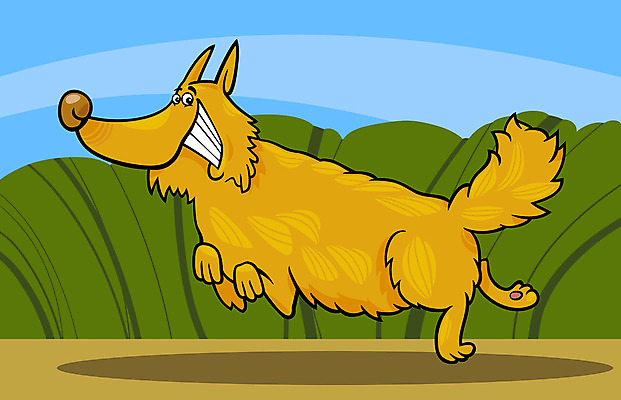 JPG 해외이미지 일러스트 사람없음 달리기 귀여움 강아지 만화 심플 해외202004 해외포토 포토 컨셉 모션 반려동물 개 파일형식 이미지허브